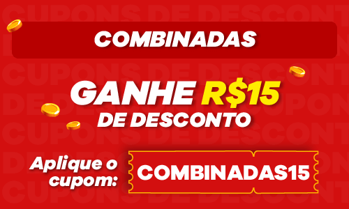Ganhe R$15 de Desconto 